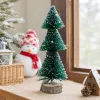 Green Christmas tree decoration, festive atmosphere pendant, pinecone bell, snowflake shape details Picture